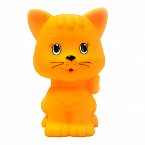 Игрушка для ванной «Кошечка», 12 см, в сетке (Затейники, 1103059)